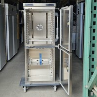 B.PROTHERM 2 fächriger Bankettwagen aus Edelstahl 230V