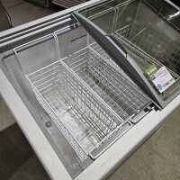 A&S Tiefkühltruhe mit Glasschiebedeckeln 297 Liter B-Ware