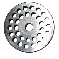 Lochscheibe °82mm Lochung 8mm Mittelloch 13mm für Fleischwölfe Unger-System