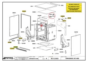 Unterwanne-Dichtung für Glasspüler...