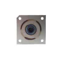 Lenkrolle Rad Ø 75mm Farbe weiß mit...
