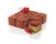 Backform Dessertform Kuchenform Schokoladenform Silikon CUBIK Layout 3x3 1400ml