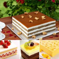 Tortenring "Quadrat" 10x10x4cm