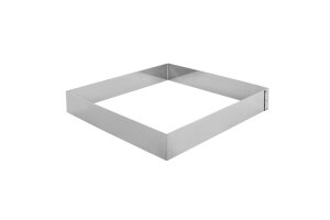Tortenring "Quadrat" 26x26x4cm