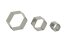 Ausstechform Dessertring Teigausstecher Garnierausstecher Hexagon 3er Set