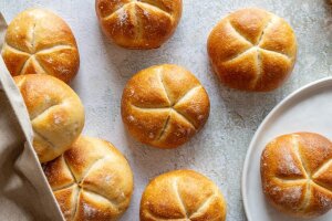 Teigdrücker Brötchenstempel Kaisersemmel mit...