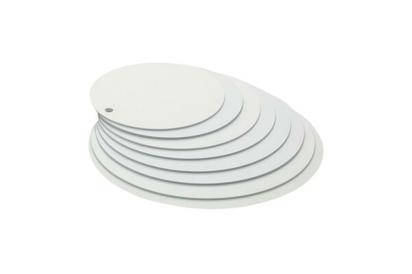 Tortenuntersetzer Tortenunterlage Tortenretter Kuchenretter Weiß 30cm Kunststoff