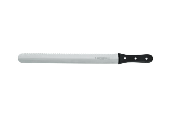 Bäckermesser Kuchenmesser Konditormesser 36cm Wellenschliff/glatt Chrom-Molybdän-Stahl
