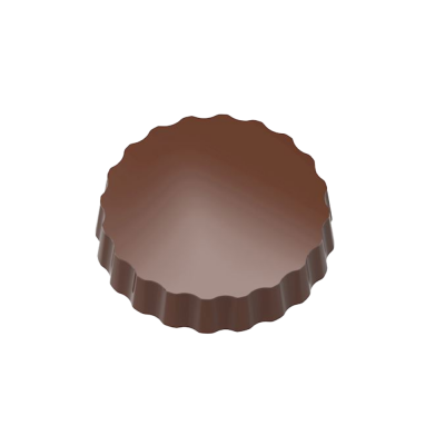 Schokoladen Magnet Form rund 50 mm
