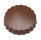 Schokoladen Magnet Form rund 50 mm
