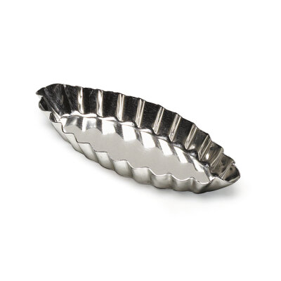 Backform Schiffchen gewellt - 110x47x13mm