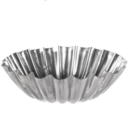 Mini Backform Tortenform für Petit Four Cupcakes °45mm Weißblech