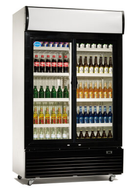 Kühlschrank mit Glastür 800 Liter B-Ware