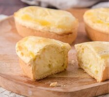 12 x Backform Schiffchen oval glatt Desserts Tartes Mürbeteig 60mm 99127