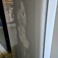 Stalgast Edelstahl Kühlschrank 2 Türig  GN2/1 weißes Gehäuse -2°C bis +8°C B-Ware