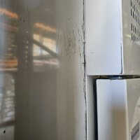 Stalgast Edelstahl Kühlschrank 2 Türig  GN2/1 weißes Gehäuse -2°C bis +8°C B-Ware