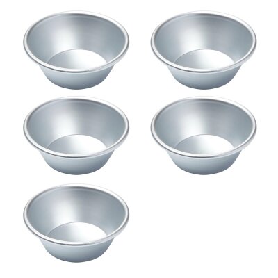 5 x Backform Förmchen Pastei de Nata Törtchen Mini Kuchen Pasteten °35mm 996132