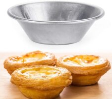 5 x Backform Förmchen Pastei de Nata Törtchen...