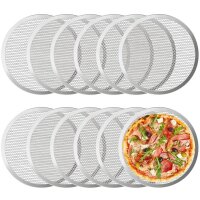 12 x Pizzagitter Abkühlgitter Auftaugitter Kuchengitter Aluminium °483mm