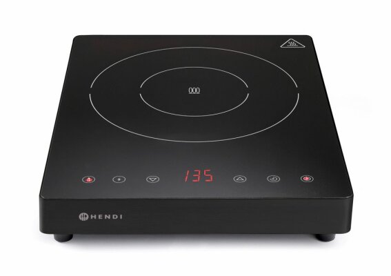 Induktionskocher 2000W Kitchen Line, HENDI, Kitchen Line, 230V/2000W, 297x411x(H)57mm