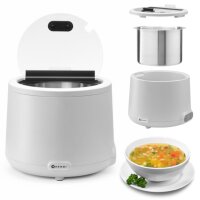 Suppentopf Catering Suppenkessel UNIQ Weiß 8L...