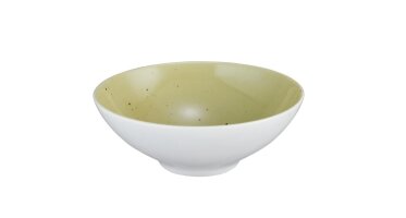 6 x Coupschale Müslischale Salatschale Oliv 14,5cm COUNTRY LIFE Seltmann Weiden