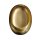 Kerzenhalter Windlicht Teelichthalter Gartyndeko EGGY L aus Metall in Gold