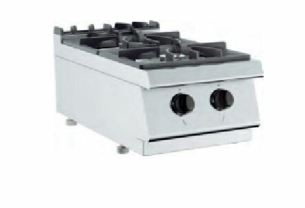 Barossi Gas-Herd mit 2 Brennern je 6,5 kW Tischgerät