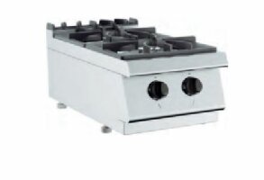 Barossi Gas-Herd mit 2 Brennern je 6,5 kW Tischgerät