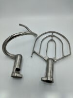 Universal-Set Flachrührer und Spiralknethaken (B-Ware)