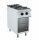 Barossi Gas-Herd mit 2 Brennern à 6,5 kW mit Unterbau offen