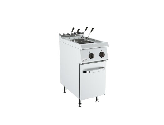 Barossi Elektro-Nudelkocher mit 18 Liter Becken und Unterschrank geschlossen 9kW 400V