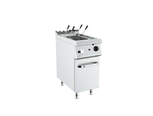 Barossi Gas-Nudelkocher mit 18 Liter Becken und Unterschrank geschlossen 10,5 kW