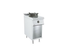 Barossi Gas-Wokherd mit 1 Brenner und Unterbau offen 15 kW