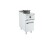 Barossi Gas-Wokherd mit 1 Brenner und Unterschrank geschlossen 15 kW