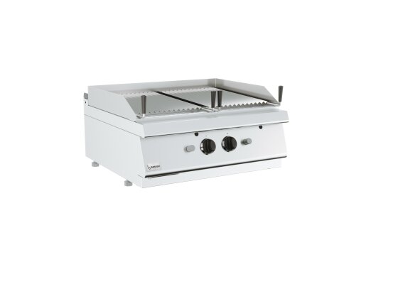 Barossi Gas-Lavasteingrill Tischgerät 18 kW