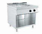 Barossi Bain Marie für 1 x GN1/1 und 3 x GN1/4 mit Unterschrank geschlossen 3 kW 230V 800x730x900mm