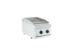Elektro-Grillplatte gerillt Tischgerät 3,6 kW 400V