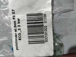 Fritteuse Heizelement 2,3 kW mit Regelbox FE 07 ECO B‑Ware