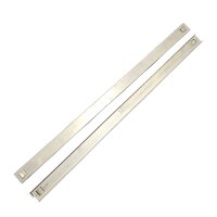 Führungsschienen Paar links rechts U-Form Kühl‑ & Tiefkühlgerät GGG ca. 625 mm (B‑Ware)
