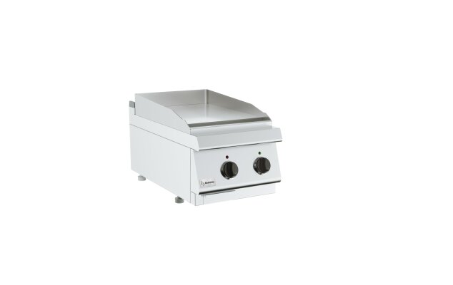 Elektro-Grillplatte glatt verschromt Tischgerät 3,6 kW 400V
