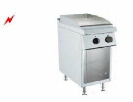 Barossi Elektro-Grillplatte glatt mit Unterbau offen 3,6...