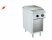 Barossi Elektro-Grillplatte glatt mit Unterbau offen 3,6 kW 400V 400x730x900mm