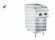 Barossi Elektro-Grillplatte gerillt verchromt mit Unterbau offen 3,6 kW 400V 400x730x900mm