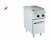 Barossi Elektro-Grillplatte gerillt verchromt mit Unterbau geschlossen 3,6 kW 400V 400x730x900mm