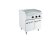 Barossi Elektro-Grillplatte gerillt mit Unterbau geschlossen 7,2 kW 400V