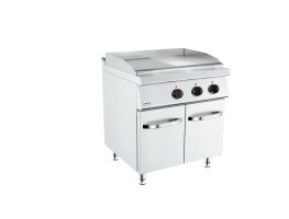 Elektro-Grillplatte glatt gerillt 7,2 kW 400V