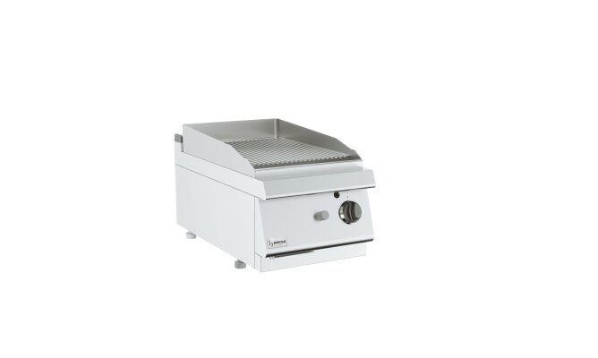 Gas-Grillplatte gerillt Tischgerät 6,5 kW