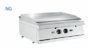 Barossi Gas-Grillplatte glatt Tischgerät 13 kW...