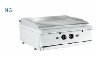 Barossi Gas-Grillplatte gerillt Tischgerät 13 kW...